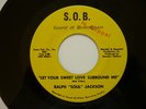 RALPH ''SOUL'' JACKSON - MATCH BOX / LET YOUR SWEET LOVE - NearMint Original 45
