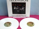TELEVISION LIVE 1978 WHTIE VINYL ELEKTRA RECORDS LIMITED 3000 MARQUEE MOON NM