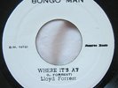 *RARE* Reggae- Where It's At - Lloyd Forrest / Soul Defenders - Label: Bongo Man
