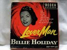 1951 Billie Holiday Lover Man Decca Label 45 Box Set Of 4 Records 9-250