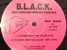 BLACK B.L.A.C.K. It Comes With The Color/Cold Blue Eyes random rap bay 12