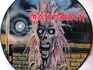 IRON MAIDEN   IRON MAIDEN   RARE LIMITED EDITION UK PICTURE PIC DISC VINYL LP