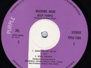 DEEP PURPLE Machine Head RARE DIFFERENT LABEL CREDITS.