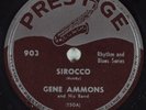 Hear Jazz 78 GENE AMMONS Sirocco / Fine And Foxy PRESTIGE 903