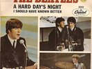 The Beatles 45rpm record with sleeve (A Hard Day's night )