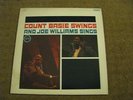 COUNT BASIE signed autographed LP Swings and Joe Williams Sings autograph vinyl