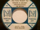 Beatles 45 VJ VEE JAY 587:  PROMOTIONAL COPY- VERY RARE