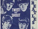 BEATLES Twist And Shout RARE UNIQUE Denmark p/s 45 b/w Boys ODEON blue back HEAR