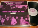 THE MILKSHAKES & THE PRISONERS THE LAST NIGHT AT THE MIC UK LP  BILLY CHILDISH