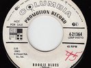 EARL PETERSON - Columbia 21364 - Boogie Blues - 1955 HILLBILLY BOOGIE PROMO VG+