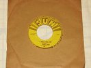 SUN Get Rhythm/I Walk The Line Johnny Cash & Tennessee Two 45 rpm Record 1956 VG