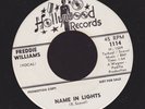 FREDDIE WILLIAMS name in lights/I just can't believe it NORTHERN SOUL 45