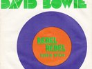 DAVID BOWIE-REBEL REBEL-RARE ORIGINAL DIFFERENT YUGOSLAV PS 45rpm 1974-JUGOTON