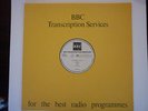 , U2, BBC TRANSCRIPTION SERVICES, LIVE IN CONCERT, VINYL