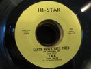 TEE - santa never gets tired - HI-STAR private funk rare