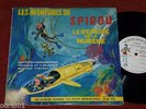 33T (25 cm) ALBUM SPIROU et FANTASIO Le repaire de la Murène - ALB 44 - EO 1959