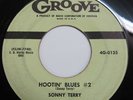SONNY TERRY Ride Hootin' Blues #2/Ride And Roll GROOVE Blues Harmonica