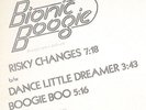 BIONIC BOOGIE-RISKY CHANGES **POLYDOR PROMO -VG++**