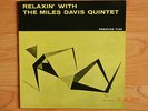 RELAXIN' MILES DAVIS JOHN COLTRANE PHILLY JOE PRESTIGE RVG DG NEW ORIGINAL