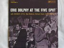 ERIC DOLPHY at the Five Spot - US New Jazz NJLP 8260 DG -61