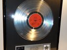 Johnny Cash Man In Black platin Schallplatte goldene gold record