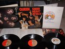 3 X QUEEN & FREDDIE MERCURY LPs SHEER HEART ATTACK/QUEEN II/A NIGHT AT THE OPERA