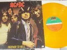 AC/DC Highway To Hell - Color Vinyl - Yellow / orange LP - Germany - Rare 