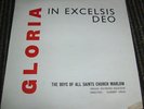 Marlow All Saints Church Boys Choir - Gloria In Excelsis Deo -  Private Press LP