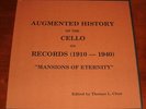 THOMAS CLEAR AUGMENTED HISTORY OF THE CELLO PRIVATE 5LP BOX