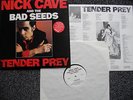 Nick Cave and The Bad Seeds Tender Prey LP Plus ltd 12 inch 4 track EP VERY RARE