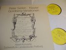 2 privat LPs BACH - Goldberg-Variationen PETER SERKIN
