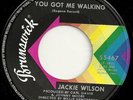 JACKIE WILSON Brunswick Northern Soul XOver 45 LISTEN