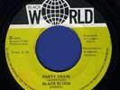 2012 BLACK BLOOD-PARTY TRAIN-BLACK WORLD-LEE PERRY PROD.  REGGAE 45 7
