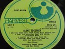 DAVE MASON   ALONE TOGETHER ** 1970 UK 1st HARVEST LP NO EMI