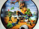 IRON MAIDEN-RUNNING TO THE FINAL FRONTIER-LIVE UNOFFICIAL PIC DISC LP     NM