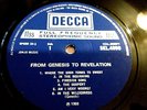 GENESIS-FROM GENESIS TO REVELATION DECCA SKL 4990 1969