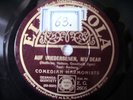 78rpm COMEDIAN HARMONISTS - AUF WIEDERSEHEN MY DEAR