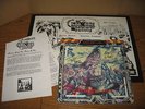 CLOVEN HOOF Fighting Back LP ORG SIGNED w/POSTER & INSERT DOMINATOR ELIXIR
