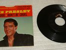 MUSIC ELVIS PRESLEY HOUND DOG & DON'T BE CRUEL GOLD STANDARD WITH PICTURE SLEEVE