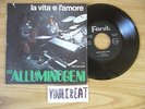 GLI ALLUMINOGENI - DIMENSIONE PRIMA / LA VITA E L'AMORE - 45 GIRI ITALIAN PROG