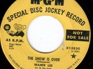 MAMIE LEE 45 I CAN FEEL HIM SLIPPING AWAY/THE SHOW IS OVER DJ MGM NORTHERN SOUL