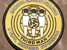 JACK WHITE THIRD MAN RECORDS RARE PATCH SCHOOLS CHOIRS & BAND WHITE STRIPES, RAC