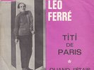 LEO FERRE - TITI DE PARIS   DUTCH  PC