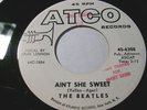 The Beatles AIN'T SHE SWEET / NOBODY'S CHILD Atco 6308 White Label Promo BEAUTY