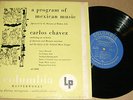A PROGRAM OF MEXICAN MUSIC..Carlos Chavez conducting, ANDY WARHOL cover art