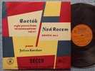 JULIUS KATCHEN Bartok/Ned Rorem ORIG Decca LXT 2812 UK-1954 LP NM