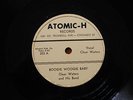Rare Vintage Press Blues-Boogie WoogieBaby/Hill Billy Blues-Clear Waters-WOW