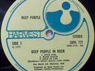 Deep Purple: In Rock.UK A2; B1. Harvest.No EMI. Rock. Progressive. EX.Rare.