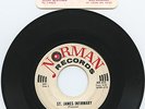 Rare Rock & Roll 45 & Business Card- Jules Blattner- St James Infirmary - LISTEN