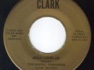 TWO BLACK GOSPEL 45'S: GOSPEL TORNADOES. RARE++++ CLARK 1002 & 1000. 1959 & 1962